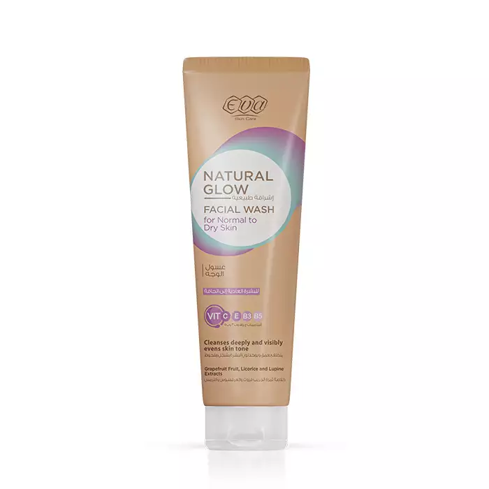 [6223001382546] Eva Skin Care Natural Glow Facial Wash For Normal To Dry Skin 100 Ml