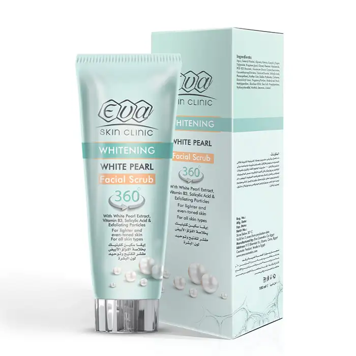 [FP-SC-380.101] Eva Skin Clinic White Pearl Facial Scrub 100 Ml