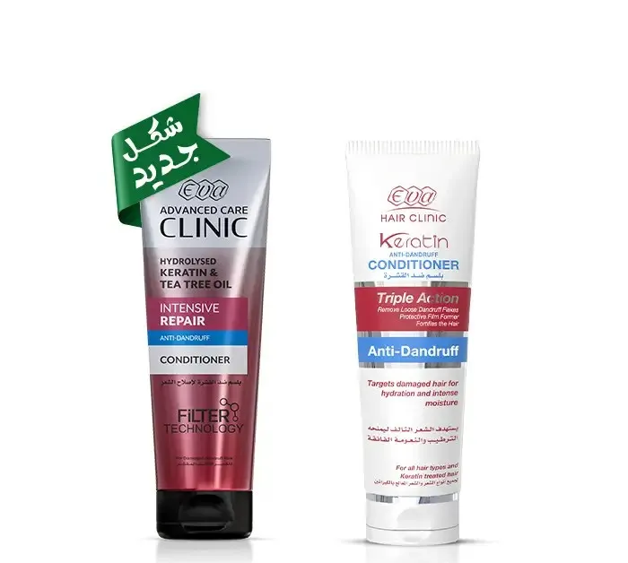 [6223004373176] Eva Hair Clinic Keratin Anti-Dandruff Moisturizing Conditioner 230 Ml