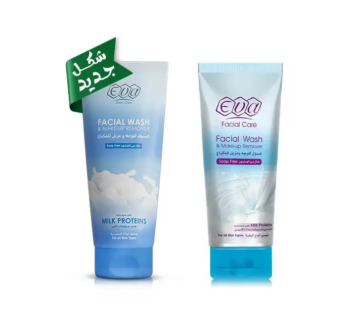 [6223001388227] Eva Skin Care Facial Wash And Make-Up Remover Enriched With Milk Proteins For All Skin Types 150 Ml